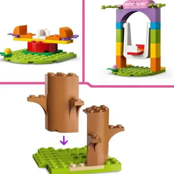 * Maisons De Poupee|10787 - ® Gabby Et La Maison Magique - La Fete Au Jardin De Fee Minette