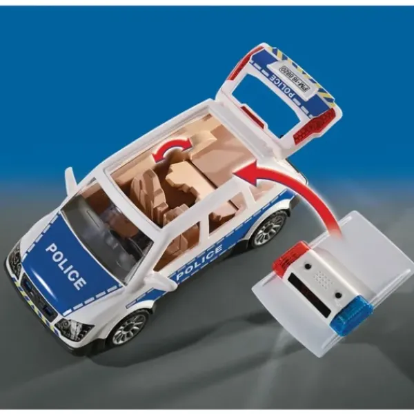 Playmobil Playmobil|6920 - Voiture De Policiers Avec Gyrophare - City Action
