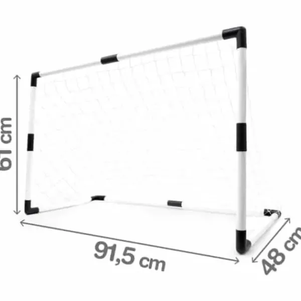 SUN and SPORT Cages Et Ballons De Foot|2 Cages De Foot - 91 Cm