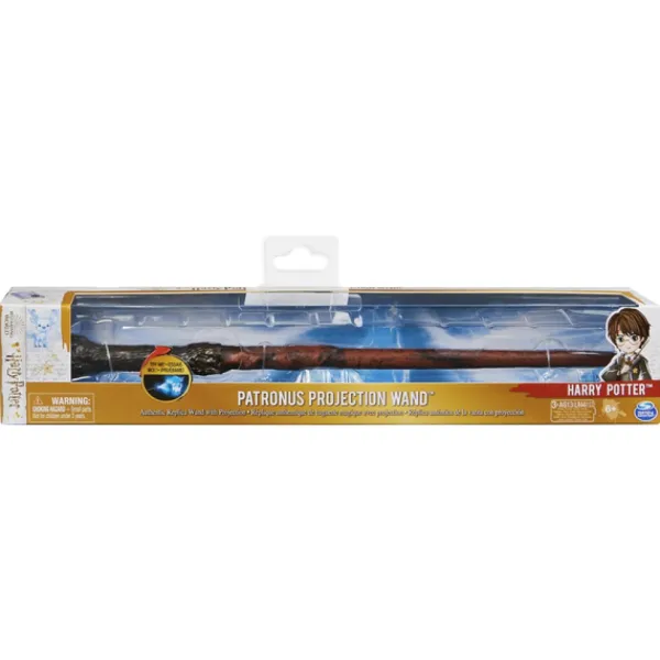 Spin Master Baguette Magique Avec Projection De Patronus - Harry Potter- Accessoires Déguisements