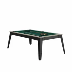 Rene Pierre Billards|Billard Steel Oslo Gris Avec Plateau