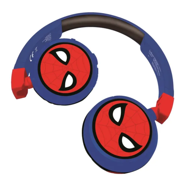 Lexibook Casque Audio 2-En-1 Spider-Man- Enceintes Bluetooth Et Casques Audio