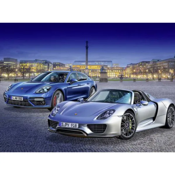 Revell Coffret Cadeau Maquettes 2 Voitures Porsche- Maquettes & Modelisme