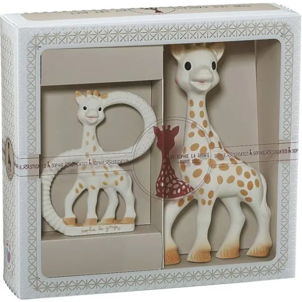 Vulli Coffret Cadeau Sophie La Girage Et Anneau De Dentition- Coffret Cadeaux, Naissance