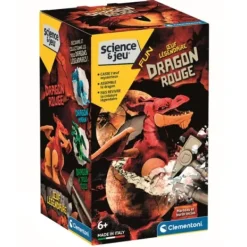 Clementoni Mondes Imaginaires|Coffret Dragon Rouge