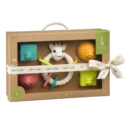 Vulli Coffret D'éveil So'Pure Sophie La Girafe- Coffret Cadeaux, Naissance