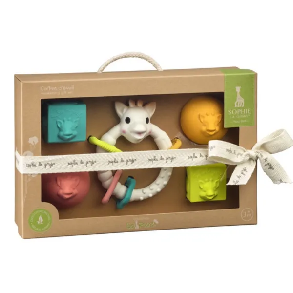 Vulli Coffret D'éveil So'Pure Sophie La Girafe- Coffret Cadeaux, Naissance