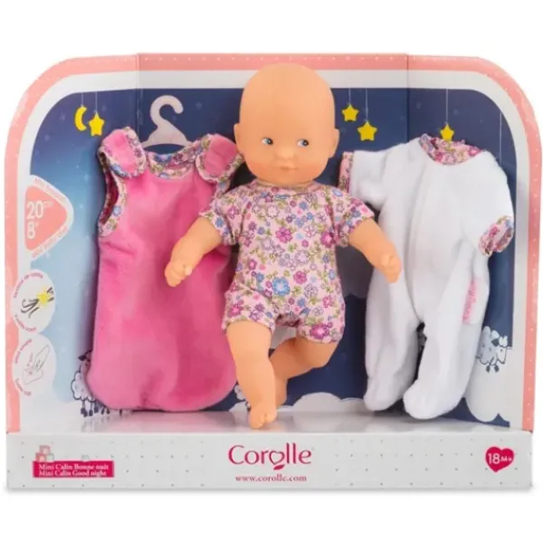 Corolle Poupons|Coffret Poupon Mini Calin Bonne Nuit