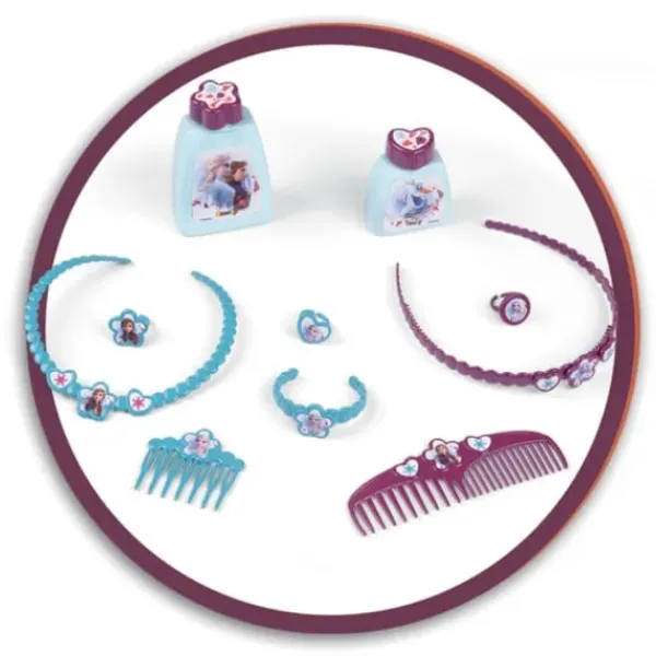 Smoby Faire Comme Les Grands|Coiffeuse 2 En 1 La Reine Des Neiges 2