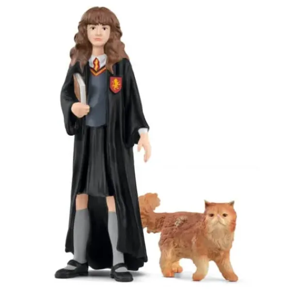 Schleich Figurines|Figurine Hermione Granger™ & Pattenrond