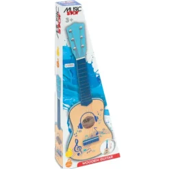 Music Star Guitare En Bois 55 Cm- Instruments De Musique
