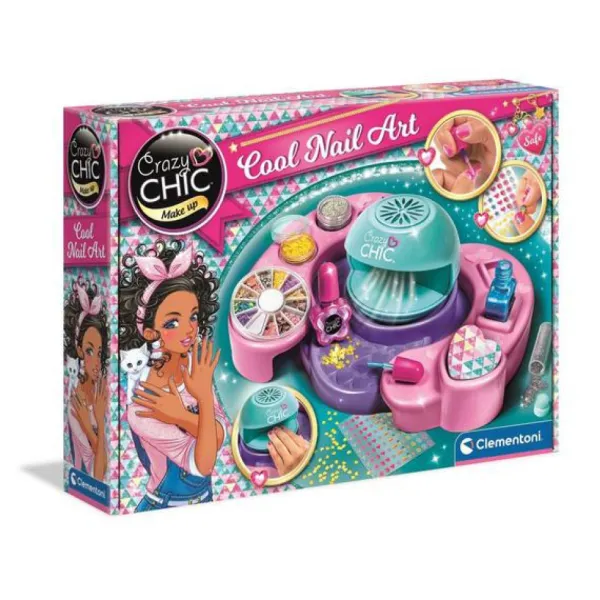 Clementoni L'Atelier Des Ongles - Crazy Chic- Coiffure & Maquillage