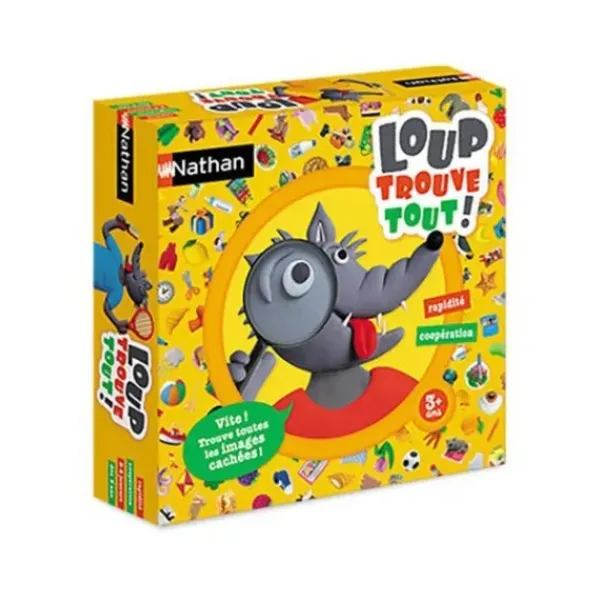 Nathan Jeux Jeux D'Ambiance|Le Loup Trouve Tout !