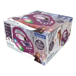 Lexibook Lecteur Cd Bluetooth - La Reine Des Neiges 2- Enceintes Bluetooth Et Casques Audio