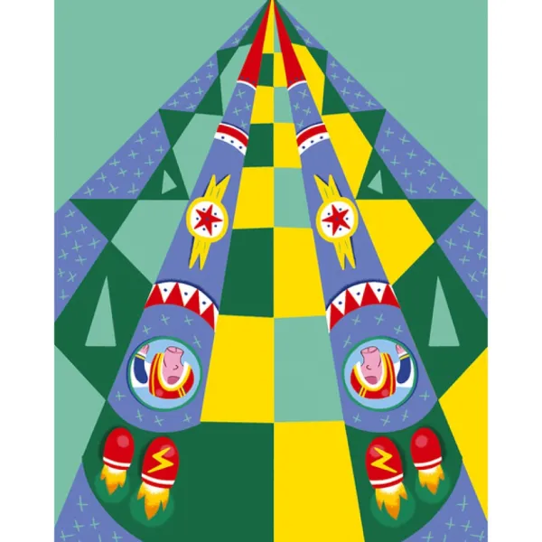 Janod Les Ateliers Du Calme - Avions En Papier- Découpage, Collage, Pliage