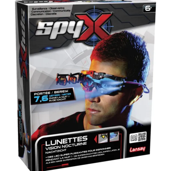 Lansay Lunettes Vision Nocturne Spy X- Montres Et Objets Connectés