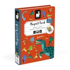 Janod Premiers Apprentissages|Magneti'Book - Les Dinosaures