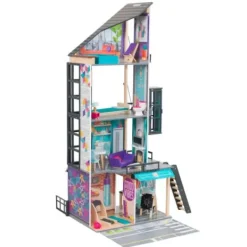 KidKraft Maisons De Poupee|Maison De Poupées Bianca City Life