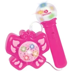Music Star Micro Amplificateur Rose- Micros Et Karaoké