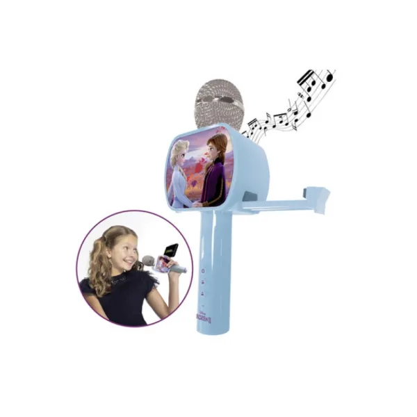 Lexibook Microphone De Karaoké Sans Fil - La Reine Des Neiges- Micros Et Karaoké