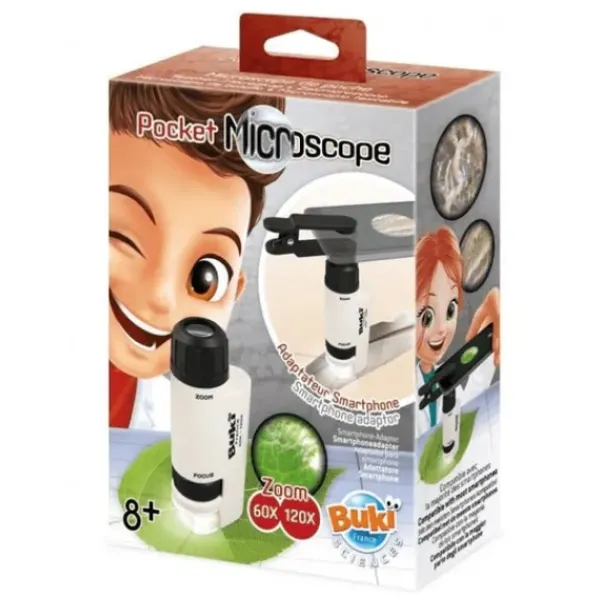 Buki Jeux Scientifiques|Microscope Pocket