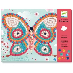 Djeco Mosaiques Papillons- Mosaïque, Sable Et Paillettes