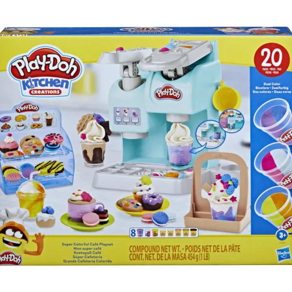 Play Doh Pate A Modeler - Mon Super Cafe Play-Doh Kitchen Creations- Pate À Modeler, Modelage Et Gravure