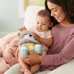 Fisher Price Peluche Interactive Ma Loutre Calins Bonne Nuit- Veilleuses