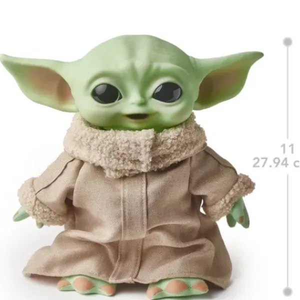 Mattel Peluches Super-héros Et Personnages|Poupee L'Enfant 28 Cm - Star Wars The Mandalorian