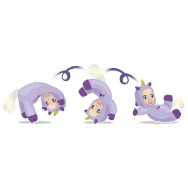 Lansay Poupons Interactifs|Poupee Mon Bebe Cabrioles Et Ses Copains - Licorne
