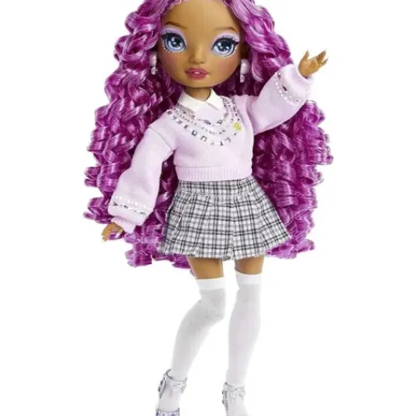 Mga Barbie Et Poupées Mannequin|Poupee Rainbow High Body Line - Lilac Lane