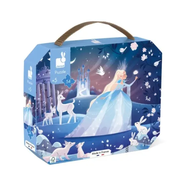 Janod Puzzles Enfants De 50 À 249 Pièces|Puzzle 54 Pieces La Feerie Des Glaces