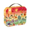 Janod Puzzle Bébé / Enfant|Puzzle 54 Pieces La Reserve Animaliere