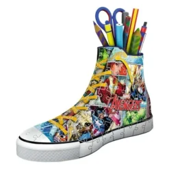 Ravensburger Puzzles Enfants De 50 À 249 Pièces|Puzzle 3D Sneaker 112 Pieces - Marvel Avengers