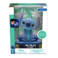 Lexibook Réveil Digital Et Veilleuse Stitch - Lilo & Stitch- Radios Réveil