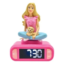 Lexibook Réveil Digital Et Veilleuse Barbie- Radios Réveil