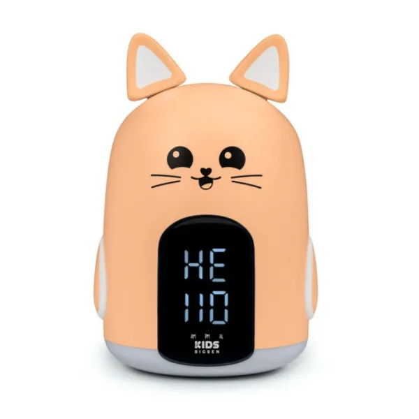 Bigben Réveil Veilleuse Chat Mia- Radios Réveil