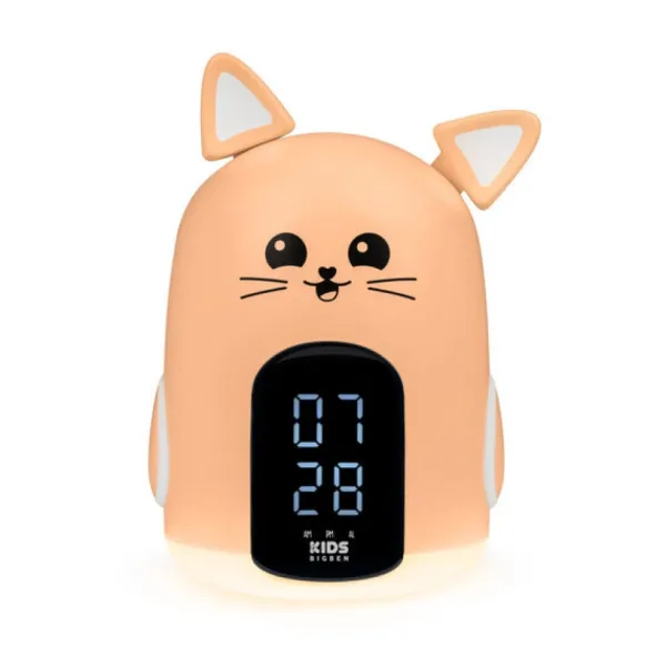 Bigben Réveil Veilleuse Chat Mia- Radios Réveil