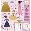 Djeco Stickers Robes Des 4 Saisons- Découpage, Collage, Pliage