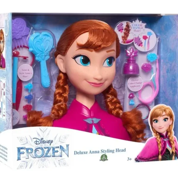 Giochi Têtes À Coiffer|Tete A Coiffer Deluxe Anna - La Reine Des Neiges 2