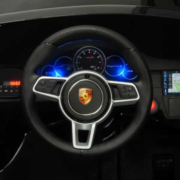 Injusa Voiture Electrique Porsche Cayenne S 12V- Voitures Électriques